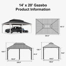 PURPLE LEAF White Metal Carport with Galvanized Steel Roof Aluminum Frame All-Weather Car Shelter