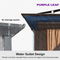 PURPLE LEAF 13' x 20' Patio Gazebo for Backyard Hardtop Galvanized Steel Roof Awning