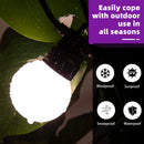 PURPLE LEAF Gazebo String Lights for Hardtop Gazebos