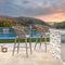 PURPLE LEAF Outdoor Bar stools Stools Set of 2 Rattan Bar Chairs with Embedded Cushions and  Back for Outdoor or Indoor