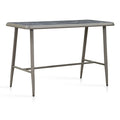 PURPLE LEAF Outdoor Bar Table Patio Dining Table Coffee Kitchen Breakfast Bistro Pub Bar Table for Patio Poolside