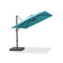 PURPLE LEAF Stepless Tilt Cantilever Umbrella Affordable Outdoor Patio Umbrella