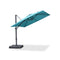 PURPLE LEAF Stepless Tilt Cantilever Umbrella Affordable Outdoor Patio Umbrella