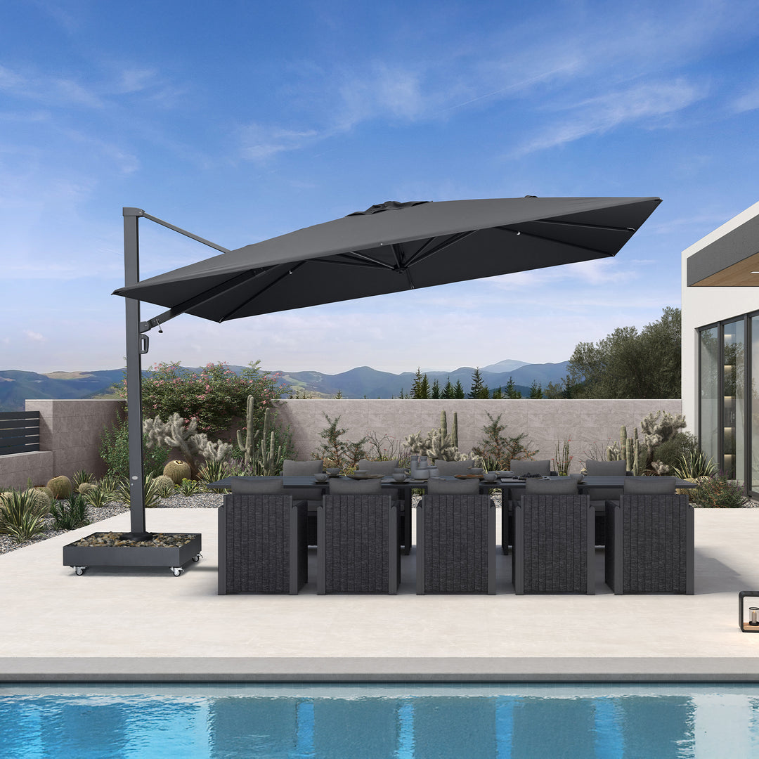 5 ft patio umbrellas 13x13 ft / 11x15 ft Outdoor Patio Umbrella