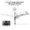 PURPLE LEAF Pool Umbrella Outdoor Cantilever Umbrella with In-ground Base