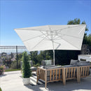 Clearance - PURPLE LEAF OPEN BOX White Outdoor Economical Patio Umbrellas