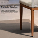 PURPLE LEAF Outdoor Dining Set with Sunbrella Cushions wicker patio table set  for Kitchen Deck Garden Outdoor Furniture Sets