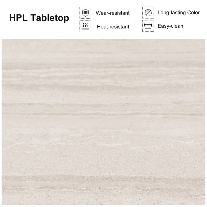 PURPLE LEAF Outdoor Dining Set with Sunbrella Cushions wicker patio table set  for Kitchen Deck Garden Outdoor Furniture Sets