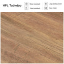 PURPLE LEAF Outdoor Dining Set with Sunbrella Cushions wicker patio table set  for Kitchen Deck Garden Outdoor Furniture Sets