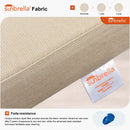 PURPLE LEAF Outdoor Dining Set with Sunbrella Cushions wicker patio table set  for Kitchen Deck Garden Outdoor Furniture Sets