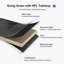 PURPLE LEAF 7 / 9 / 11 pcs Outdoor Dining Set Patio Dining Furniture for Lawn Backyard Deck Brown