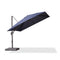 PURPLE LEAF Patio Cantilever Umbrella with Aluminum Offset Hanging for Pool Garden Deck