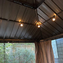 PURPLE LEAF Gazebo String Lights for Hardtop Gazebos