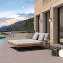 PURPLE LEAF Melben Light Grey Modular Outdoor Sectional with Cushions Flexible Layout for Outdoor Space