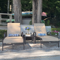 PURPLE LEAF Outdoor Chaise Lounge Patio Pool Lounger Aluminum Chairs with Side Table Adjustable Tanning Recliner for Outside Yard Deck Lawn Garden Beach