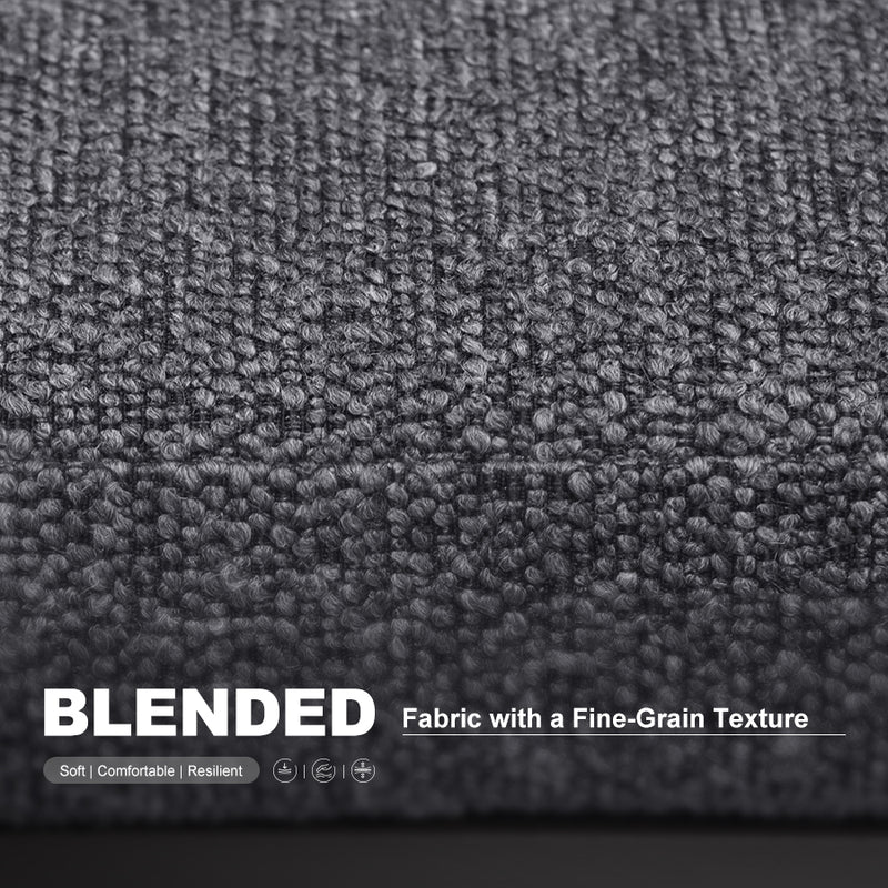 PURPLE LEAF Caesar Outdoor Dining Set Aluminum Luxury Patio Furniture Table and Chairs Set with Olifen Removable Thick Cushion and Pillow Patio Dining Sets for Garden Deck