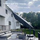 PURPLE LEAF Double Top 10 / 11 / 12 / 9 x 12 ft Square and Rectangle Outdoor Cantilever Umbrella