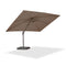 PURPLE LEAF Patio Cantilever Umbrella with Aluminum Offset Hanging for Pool Garden Deck