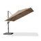 PURPLE LEAF Patio Cantilever Umbrella with Aluminum Offset Hanging for Pool Garden Deck