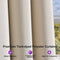 PURPLE LEAF Outdoor Hardtop Gazebo Champagne Metal Frame Galvanized Steel Double Roof with Curtains and Netting for Poolside