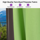 PURPLE LEAF Patio Cantilever Umbrella with Aluminum Offset Hanging for Pool Garden Deck