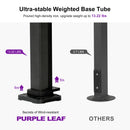 PURPLE LEAF Outdoor Sun Heavy Duty Cantilever Umbrella for Patio, Porch, Beach