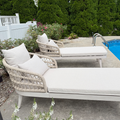 PURPLE LEAF Patio Chaise Lounge Chair  Aluminum Pool Lounge Chairs for Outdoor with 2 Cushions for Deck, Pool, Lawn, Garden, Courtyard, Porch