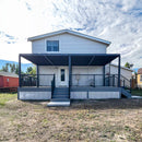 PURPLE LEAF Athena Louvered Pergola Outdoor Aluminum Pergola with Adjustable Roof for Deck Backyard Garden Hardtop Gazebo