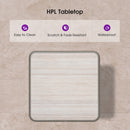 PURPLE LEAF Outdoor Bar Table Patio Dining Table Coffee Kitchen Breakfast Bistro Pub Bar Table for Patio Poolside