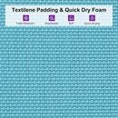 PURPLE LEAF Outdoor Chaise Lounge Set Adjustable Sunbathing Recliner with Side Table for Beach Poolside Patio Outside Aluminum Chaise Lounger