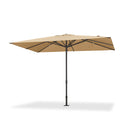 PURPLE LEAF Luxury Market Umbrella 1.9"/2.4"/3.1" Pole Commercial Hydraulic Semi-Automatic Umbrella