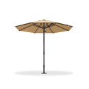 PURPLE LEAF Luxury Market Umbrella 1.9"/2.4"/3.1" Pole Commercial Hydraulic Semi-Automatic Umbrella