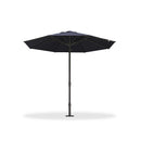 PURPLE LEAF Luxury Market Umbrella 1.9"/2.4"/3.1" Pole Commercial Hydraulic Semi-Automatic Umbrella