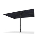 PURPLE LEAF Luxury Market Umbrella 1.9"/2.4"/3.1" Pole Commercial Hydraulic Semi-Automatic Umbrella