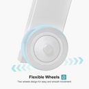 PURPLE LEAF Outdoor Chaise Lounge Set Adjustable Sunbathing Recliner with Side Table for Beach Poolside Patio Outside Aluminum Chaise Lounger