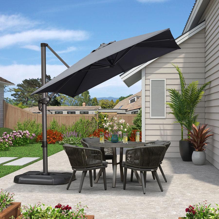 Open Box | Affordable Outdoor Cantilever Umbrella