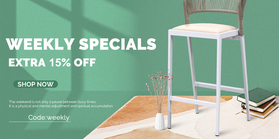 Weekends only bar online stools