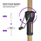 PURPLE LEAF Patio Market Umbrella Aluminum Outdoor Table Umbrella with Wood Color