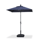 PURPLE LEAF Crank and Tilt Table Umbrella Outdoor Patio Market Umbrella with Visible Hand Crank System