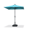 PURPLE LEAF Crank and Tilt Table Umbrella Outdoor Patio Market Umbrella with Visible Hand Crank System