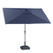 PURPLE LEAF Crank and Tilt Table Umbrella Outdoor Patio Market Umbrella with Visible Hand Crank System