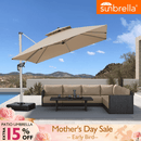 PURPLE LEAF Premium Patio Umbrella Classic SUNBRELLA Cantilever Umbrellas