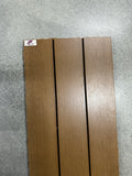 PURPLE LEAF brown interlocking decking tiles with wood grain texture