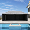 The Privacy Curtain for Hardtop Gazebo