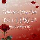 PURPLE LEAF Teak Patio Dining Set with Cushions and Pillow All-Weather Wicker Patio Table Set for Garden, Deck, and Yard