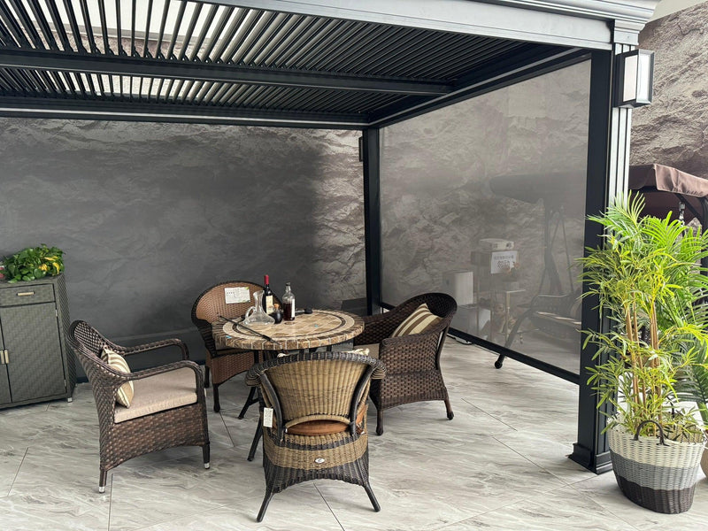 TSJ Outdoor Textile Blinds for All Seasons