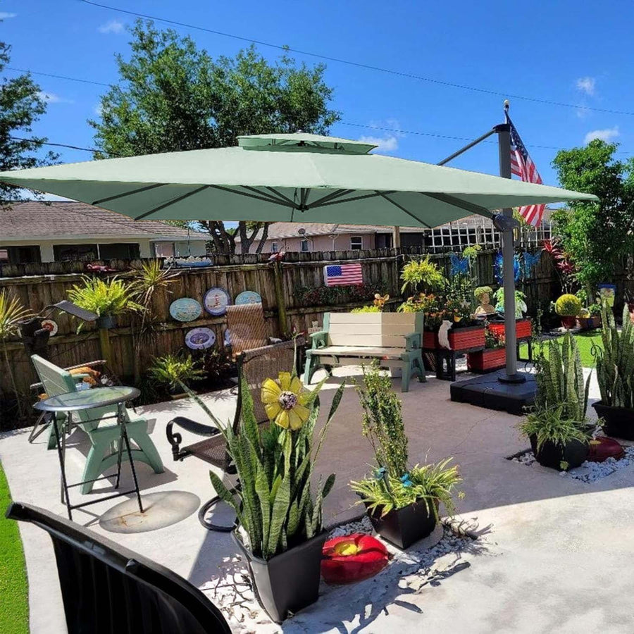 olefin patio umbrella