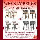 PURPLE LEAF Sunroom Hardtop Gazebo Solarium Wood Grain  Galvanized Steel Double Roof All-Weather Aluminum Outdoor Screen House with String Lights