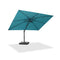 PURPLE LEAF Stepless Tilt Cantilever Umbrella Affordable Outdoor Patio Umbrella