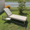 PURPLE LEAF Patio Chaise Lounge Outdoor Set of 2 with Cushion Aluminum Tanning Chair Lounge Adjustable Reclining Set